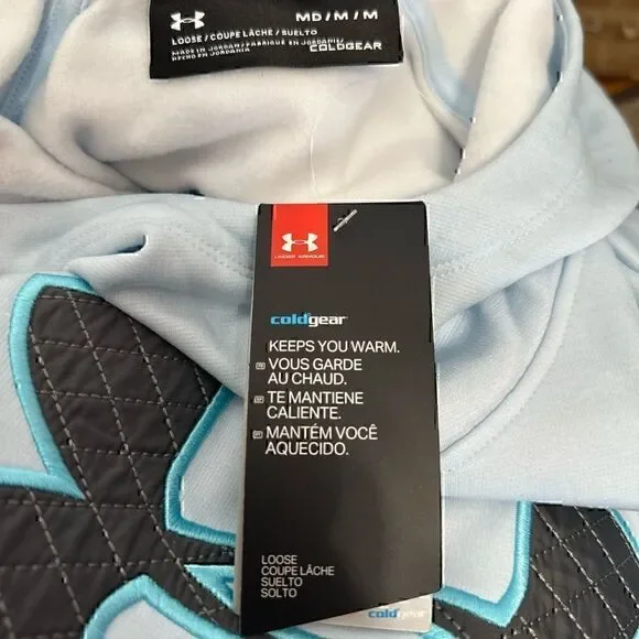 Under Armour Womens Medium NWT ColdGear Hoodie - Picture 5 of 5